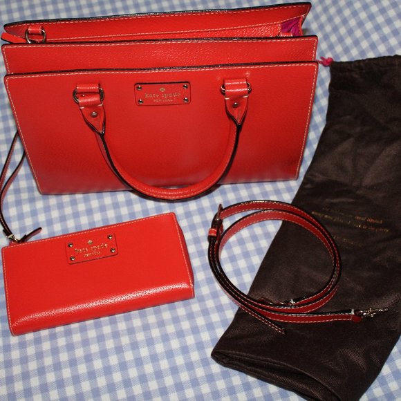 kate spade Handbags - Make an offer! Kate Spade Satchel, Shoulder Strap, Storage Bag, Wallet/Wristlet